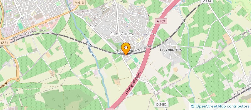 localisation de l'entreprise AMICALE SPORTIVE DE ST AUNES à SAINT-AUNES