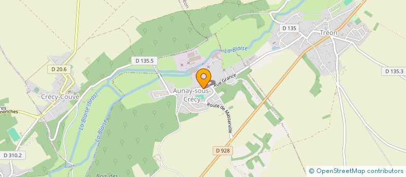 localisation de l'entreprise AMICALE SPORTIVE DE TREON  TREON