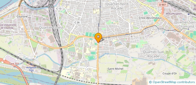 localisation de l'entreprise AMICALE SPORTIVE DES ENTREPRISES ET ADMINISTRATIONS AVIGNONNAISES à AVIGNON