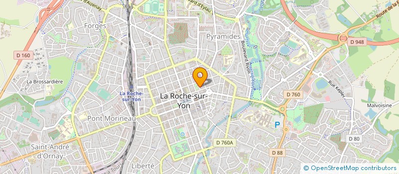 localisation de l'entreprise AMICALE SPORTIVE DES RETRAITES YONNAIS à LA ROCHE-SUR-YON