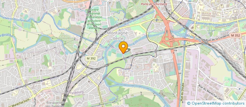 localisation de l'entreprise AMICALE SPORTIVE ELSAU à STRASBOURG