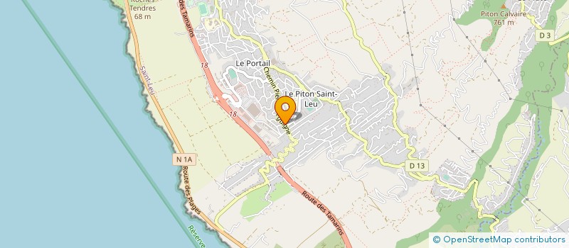 localisation de l'entreprise AMICALE SPORTIVE ET DE LOISIRS ZAC DU PORTAIL à SAINT-LEU