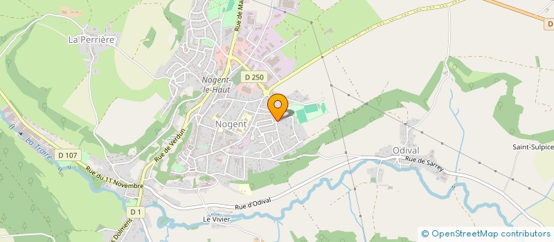 localisation de l'entreprise AMICALE SPORTIVE NOGENTAISE à NOGENT