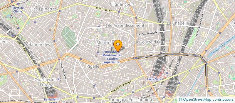 localisation de l'entreprise AMICALE SPORTIVE POULBOTS  PARIS
