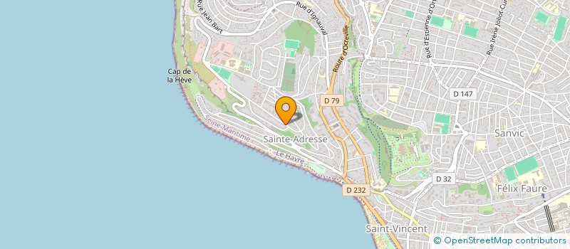 localisation de l'entreprise AMICALE SPORTIVE SAINTE ADRESSE BUT à SAINTE-ADRESSE