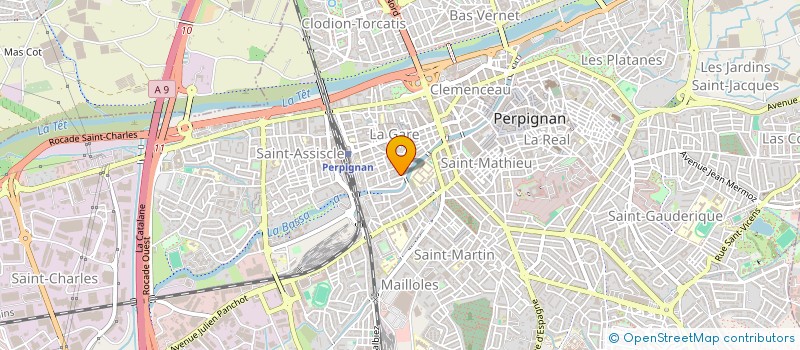 localisation de l'entreprise AMICALE SPORTIVE TRIATHLON CATALAN  PERPIGNAN