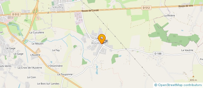 localisation de l'entreprise AMICALE SPORTIVE TRUTTEMERIENNE  VIRE-NORMANDIE