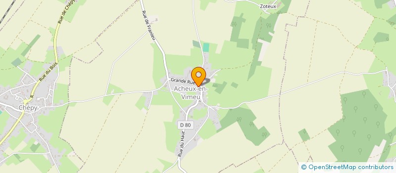 localisation de l'entreprise AMICALE SPORTIVE U.S.E.P. DE L'ECOLE PUBLIQUE MIXTE D'ACHEU EN VIMEU  ACHEUX-EN-VIMEU