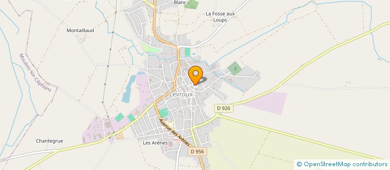 localisation de l'entreprise AMICALE ST BLAISE DE LEVROUX à LEVROUX