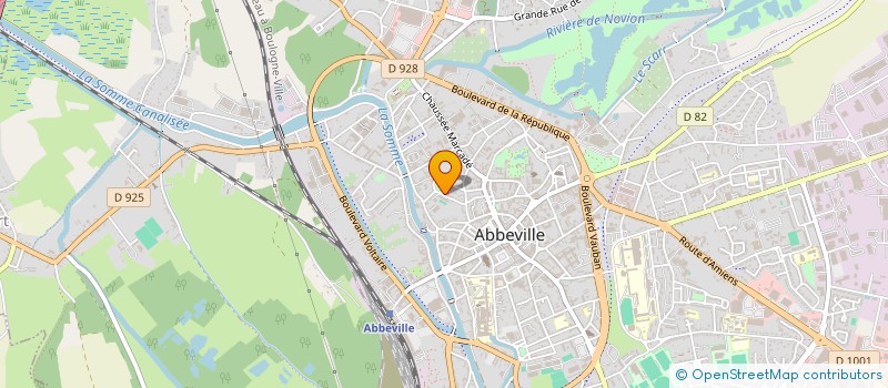 localisation de l'entreprise AMICALE ST JACQUES à ABBEVILLE