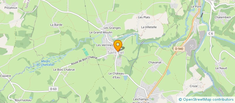 localisation de l'entreprise AMICALE ST LEGEOISE à SAINT-LEGER-LE-GUERETOIS