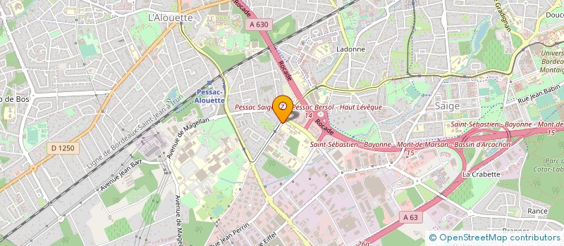 localisation de l'entreprise AMICALE STAGIAIRES AFPA PESSAC à PESSAC