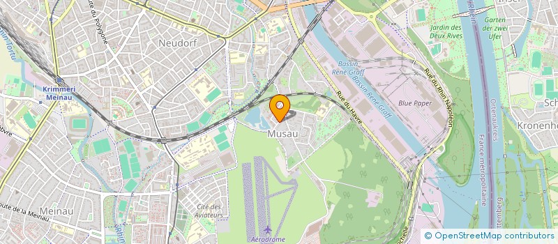 localisation de l'entreprise AMICALE STAGIAIRES DU CFPA à STRASBOURG