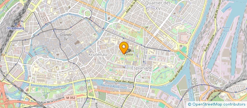 localisation de l'entreprise AMICALE STRASBOURGEOISE DES ETUDIANTS EN ACTUARIAT ASEA à STRASBOURG