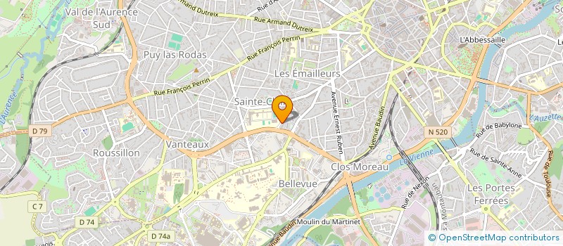 localisation de l'entreprise AMICALE SUBREVAL STE CLAIRE à LIMOGES