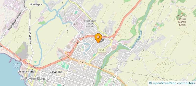 localisation de l'entreprise AMICALE SUD à SAINT-PIERRE