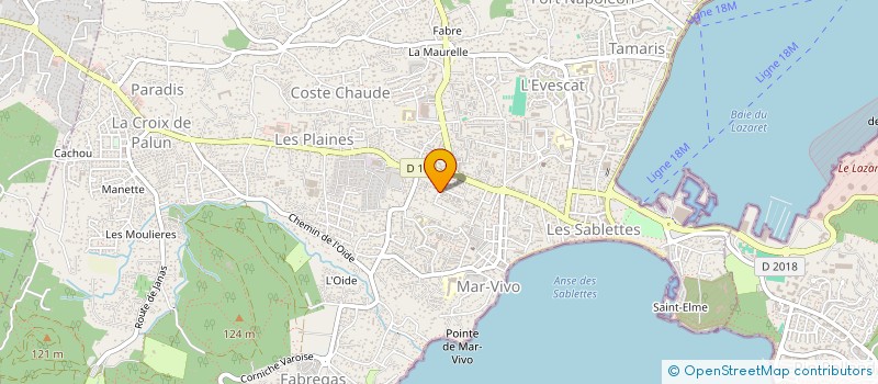 localisation de l'entreprise AMICALE SUD DISCUS à LA SEYNE-SUR-MER