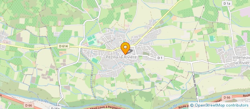 localisation de l'entreprise AMICALE SUPPORTERS ENTENTE DE LA TET à PEZILLA-LA-RIVIERE