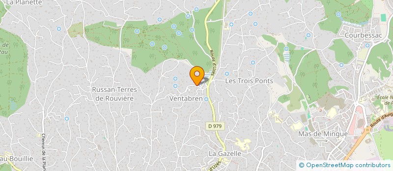 localisation de l'entreprise AMICALE TECHNICIENS DU SPECTACLE  NIMES