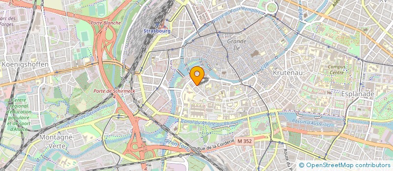 localisation de l'entreprise AMICALE TRAVAILLEURS TURQUIE à STRASBOURG