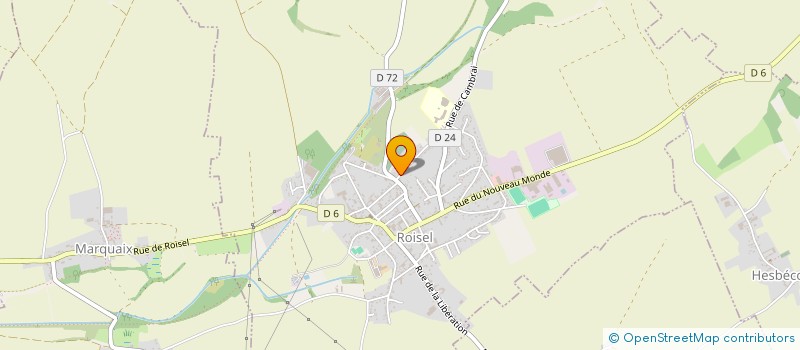 localisation de l'entreprise AMICALE TUNING CLUB FRANCAIS  ROISEL