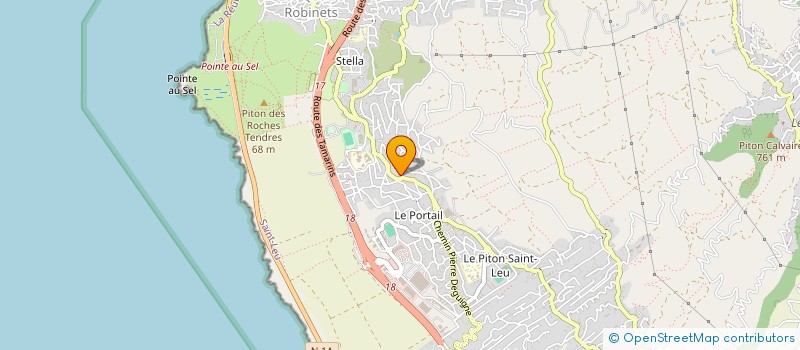localisation de l'entreprise AMICALE UFOLEP USEP PEYRET FORCADE à SAINT-LEU
