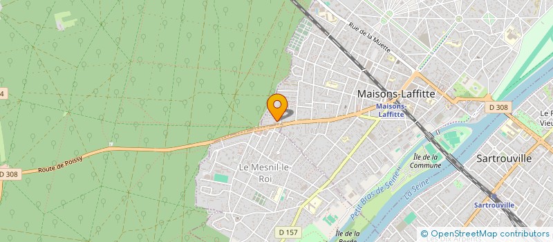 localisation de l'entreprise AMICALE UNLI DE VAUDOIRE à MAISONS-LAFFITTE