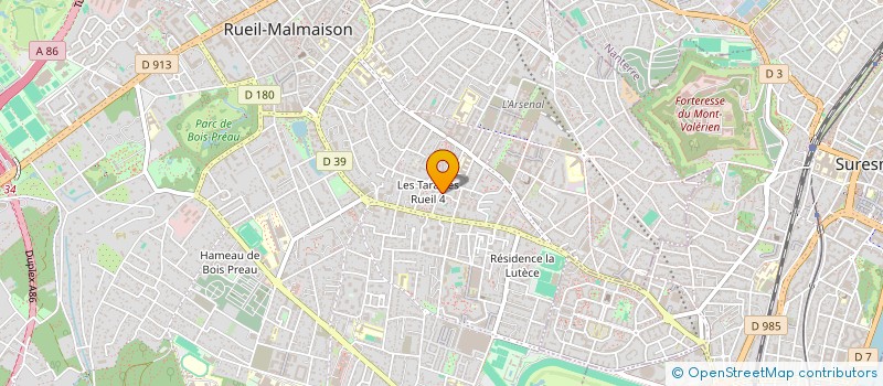 localisation de l'entreprise AMICALE UNLI DES TARATRES à RUEIL-MALMAISON