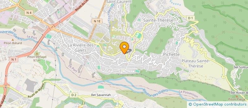 localisation de l'entreprise AMICALE USEP CHOCAS à LA POSSESSION