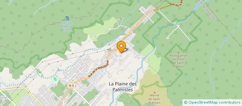 localisation de l'entreprise AMICALE USEP UFOLEP ECOLE ZULME PINOT à LA PLAINE-DES-PALMISTES