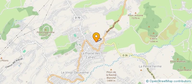 localisation de l'entreprise AMICALE USEP UFOLEP MAXIMILIEN LORION  LE TAMPON