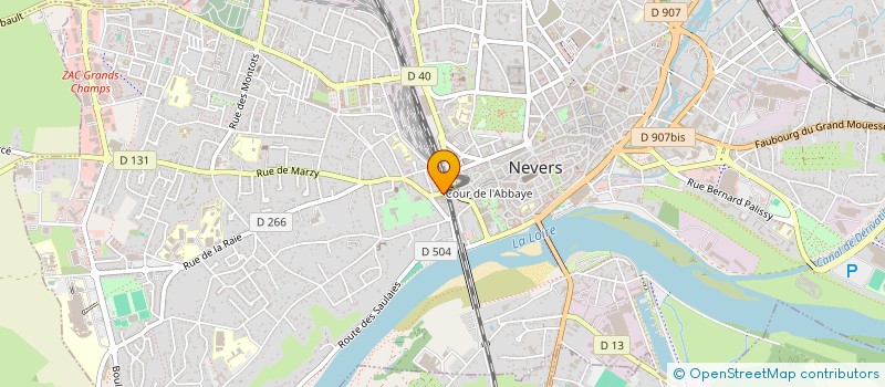 localisation de l'entreprise AMICALE UT 58 à NEVERS