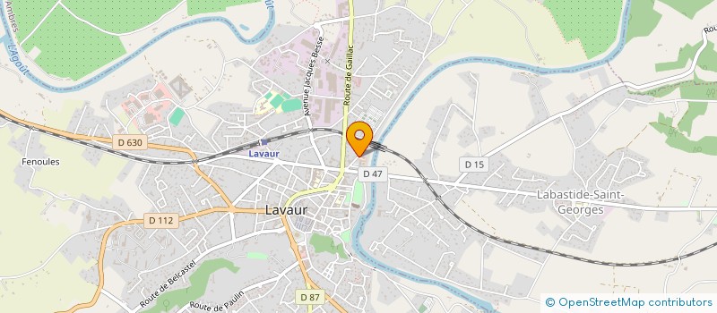localisation de l'entreprise AMICALE VAUREENNE DES SAPEURS POMPIERS à LAVAUR