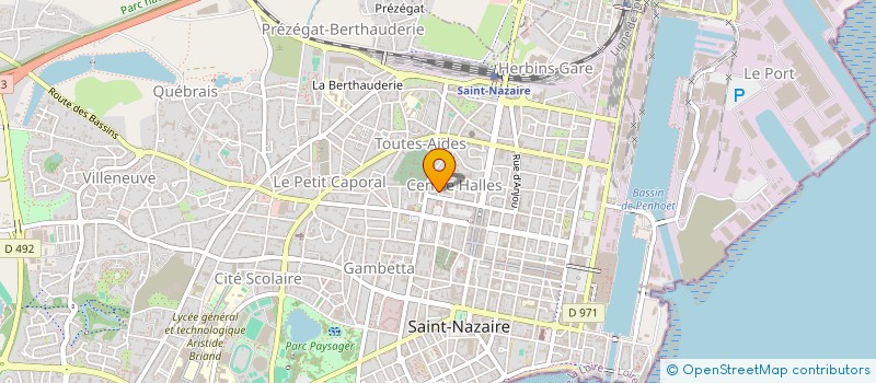 localisation de l'entreprise AMICALE VENDEENS DE ST NAZAIRE à SAINT-NAZAIRE