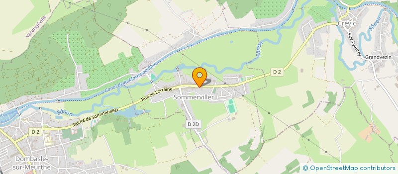 localisation de l'entreprise AMICALE VIGNERONS SOMMERVILLER  SOMMERVILLER