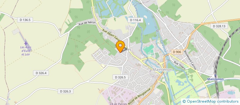 localisation de l'entreprise AMICALE VILLAGES DE ST-PIAT MEVOISINS CHARTAINVILLIERS SOULAIRES à SAINT-PIAT