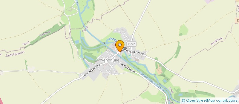 localisation de l'entreprise AMICALE VTT  MARCHE LA VENDHOLESIENNE  VENDHUILE