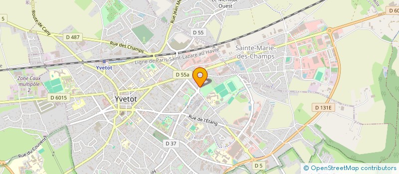 localisation de l'entreprise AMICALE YVETOT NORMANDIE  YVETOT