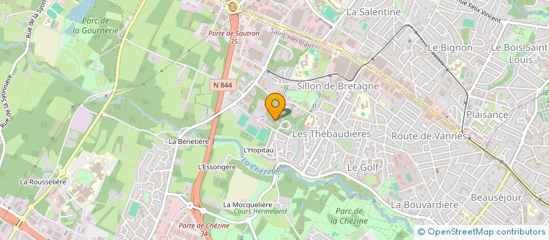 localisation de l'entreprise AMICALEMENT VOTRE à SAINT-HERBLAIN