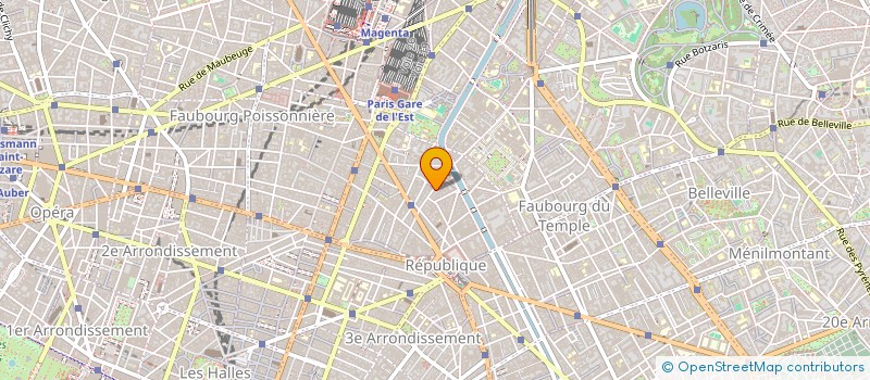 localisation de l'entreprise AMICALES  PARIS