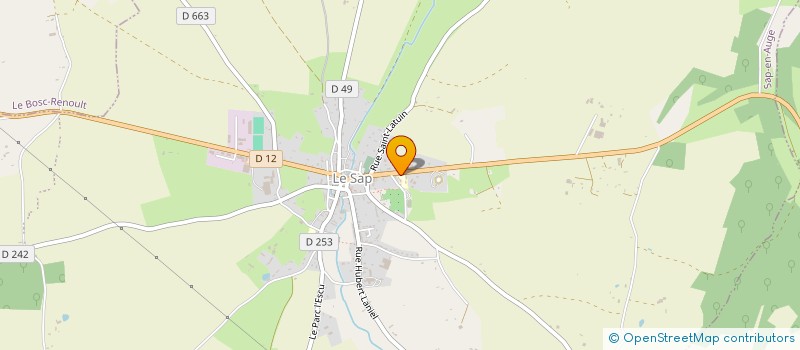 localisation de l'entreprise AMICALES DES ECOLES DU SAP à SAP-EN-AUGE