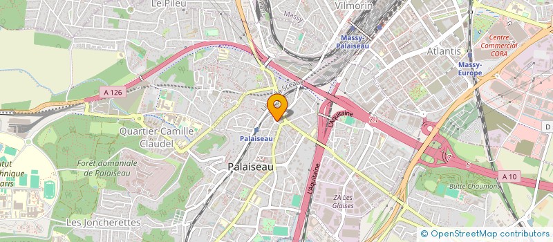 localisation de l'entreprise AMICALES DES PSYCHIATRES DE L ESSONNE à PALAISEAU