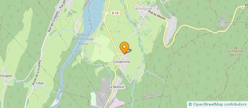 localisation de l'entreprise AMICALES INTERCLASSES 0  SAMOGNAT