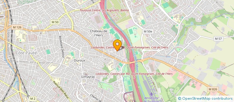 localisation de l'entreprise AMICCI à TOULOUSE