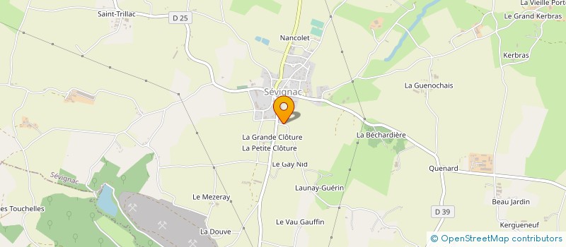 localisation de l'entreprise AMICE ELEVAGE  LANRELAS