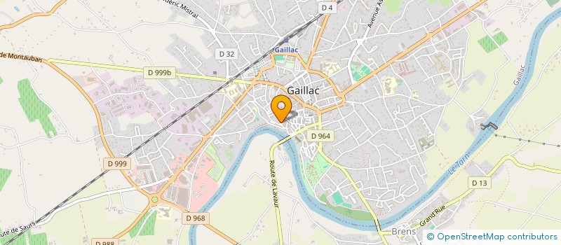 localisation de l'entreprise AMICH.ES DU TURFU  GAILLAC