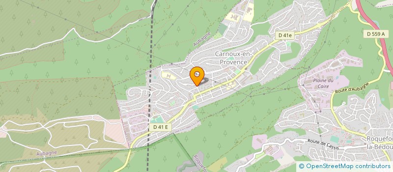 localisation de l'entreprise AMICHAT à CARNOUX-EN-PROVENCE