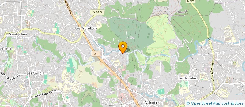 localisation de l'entreprise AMICHPARA à MARSEILLE