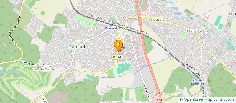 localisation de l'entreprise AMICI à DOMONT