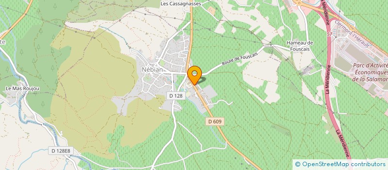 localisation de l'entreprise AMICI  NEBIAN